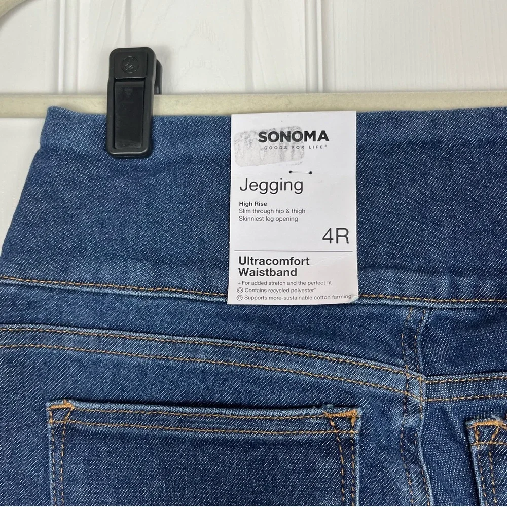 NWT Sonoma High Rise Jegging Jeans Sz 4R